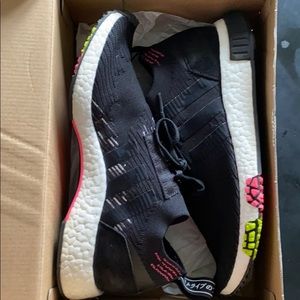 adidas NMD Racer. Sz. 9. Black/White